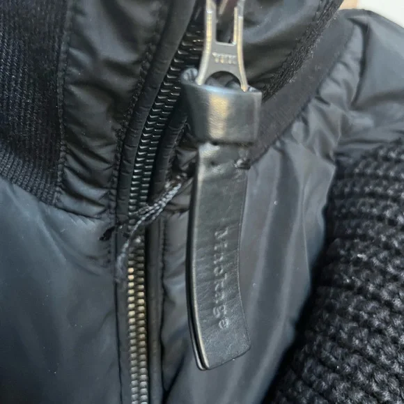 Mackage Brigid Knit & Leather Trim Down Puffer
Parka - Picture 6 of 16